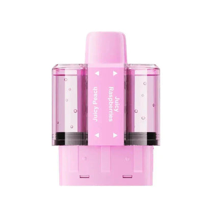 Crystal Pro Switch 30k Pods Box of 5, Juicy Peach, Juicy Raspberries Flavour