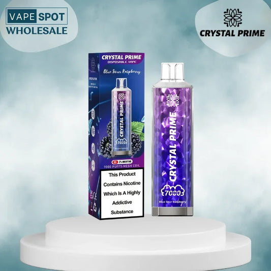 crystal prime 7000 puffs box of 10