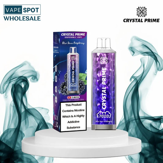 crystal prime 7000 puffs box of 10