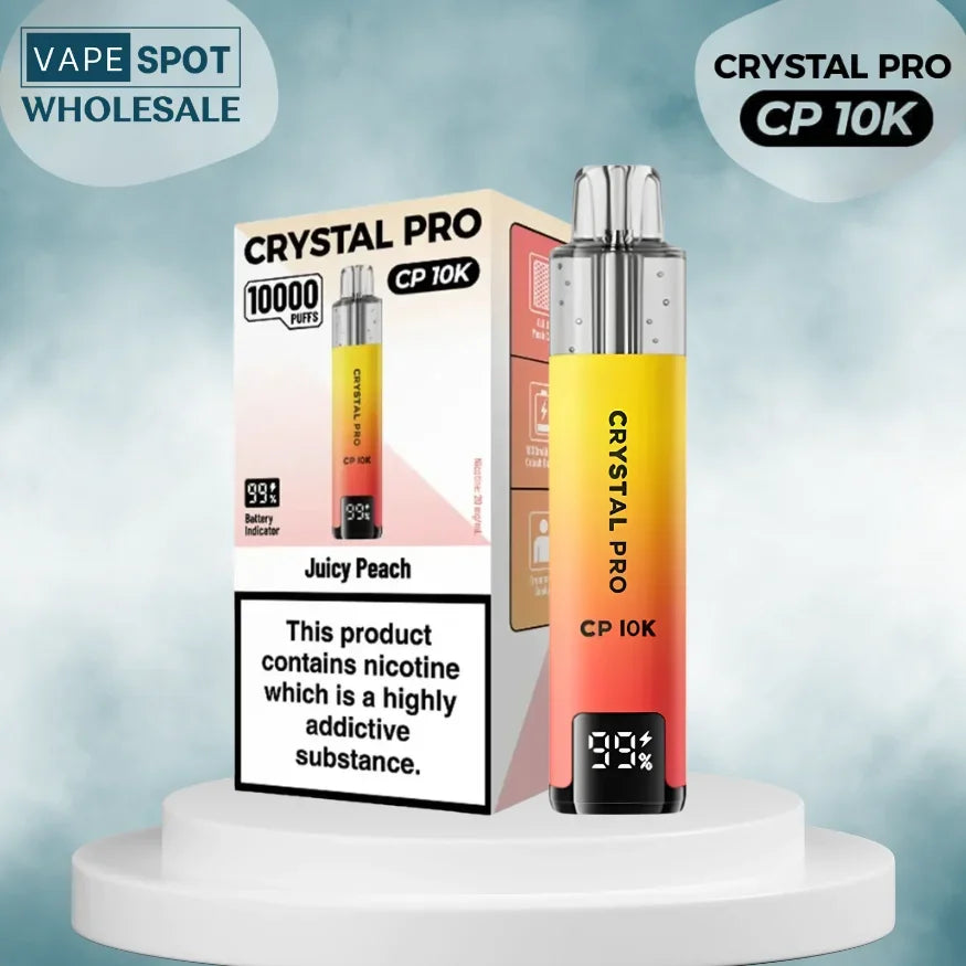 crystal pro 10000 puffs box of 5