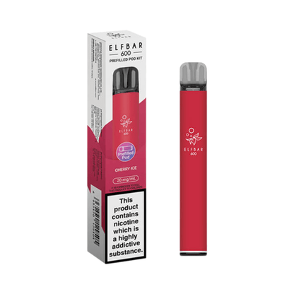 ELF BAR 600 Pre - Filled Pod Kit | Box of 10 - #Vapewholesalesupplier#