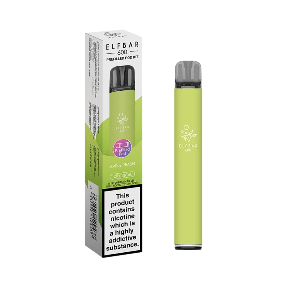 ELF BAR 600 Pre - Filled Pod Kit | Box of 10 - #Vapewholesalesupplier#