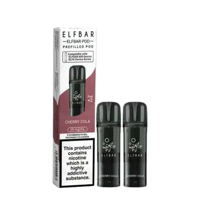 Elf Bar 600 Prefilled Pods - Box of 10