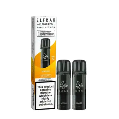 Elf Bar 600 Prefilled Pods - Box of 10