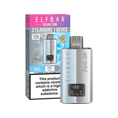 Elf Bar Dual 10K Prefilled Pod Vape Kit Box of 5 - Vapewholesalesupplier