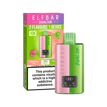 Elf Bar Dual 10K Prefilled Pod Vape Kit Box of 5 - Vapewholesalesupplier