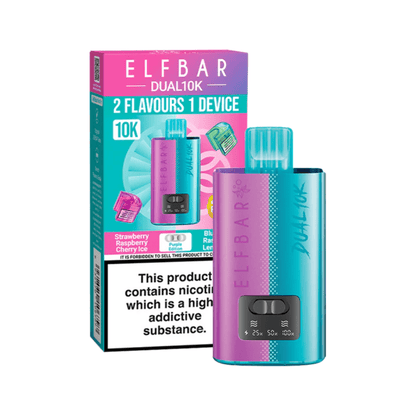 Elf Bar Dual 10K Prefilled Pod Vape Kit Box of 5 - Vapewholesalesupplier
