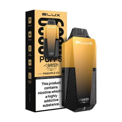 Elux Cyberover 6000 Puffs Disposable Vape Device  Box Of 10, Pineapple