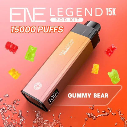 Elux ENE Legend 15K Prefilled Vape Kit Box of 5 - Vapewholesalesupplier