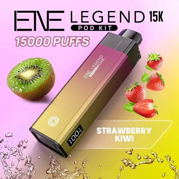 Elux ENE Legend 15K Prefilled Vape Kit Box of 5 - Vapewholesalesupplier