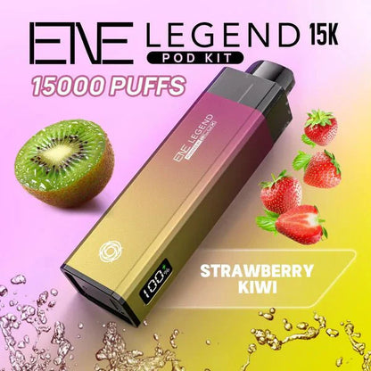 Elux ENE Legend 15K Prefilled Vape Kit Box of 5 - Vapewholesalesupplier