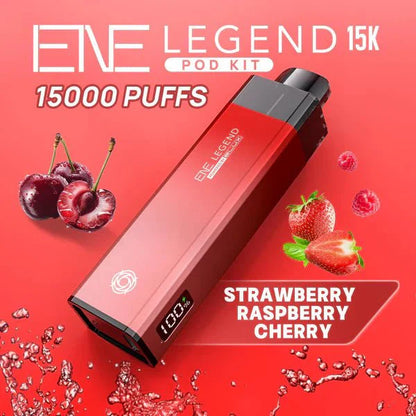 Elux ENE Legend 15K Prefilled Vape Kit Box of 5 - Vapewholesalesupplier