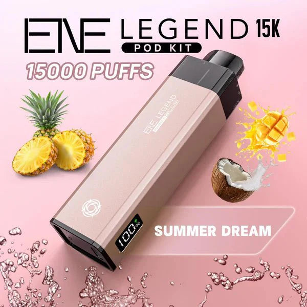 Elux ENE Legend 15K Prefilled Vape Kit Box of 5 - Vapewholesalesupplier