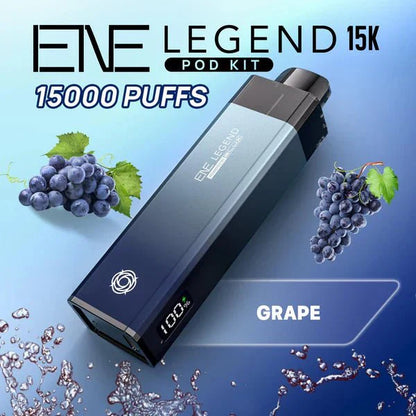 Elux ENE Legend 15K Prefilled Vape Kit Box of 5 - Vapewholesalesupplier