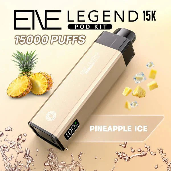 Elux ENE Legend 15K Prefilled Vape Kit Box of 5 - Vapewholesalesupplier