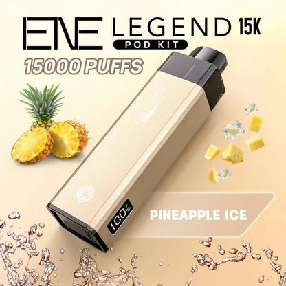 Elux ENE Legend 15K Prefilled Vape Kit Box of 5 - Vapewholesalesupplier