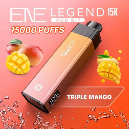 Elux ENE Legend 15K Prefilled Vape Kit Box of 5 - Vapewholesalesupplier