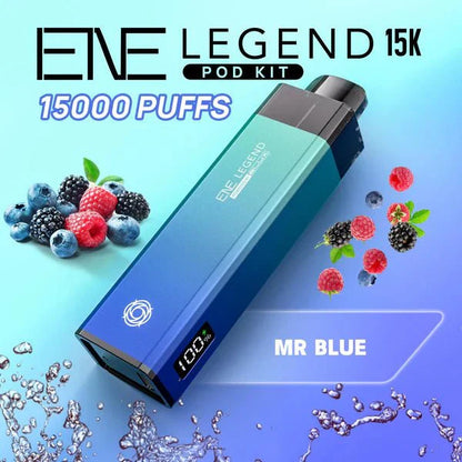 Elux ENE Legend 15K Prefilled Vape Kit Box of 5 - Vapewholesalesupplier