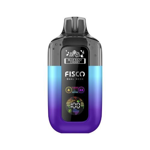 Fisco Point Pro 7000 Disposable Vape  Box of 5 , Blue Sour Raspberry