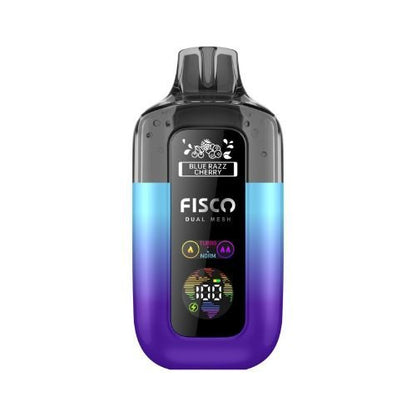 Fisco Point Pro 7000 Disposable Vape  Box of 5 , Blue Sour Raspberry