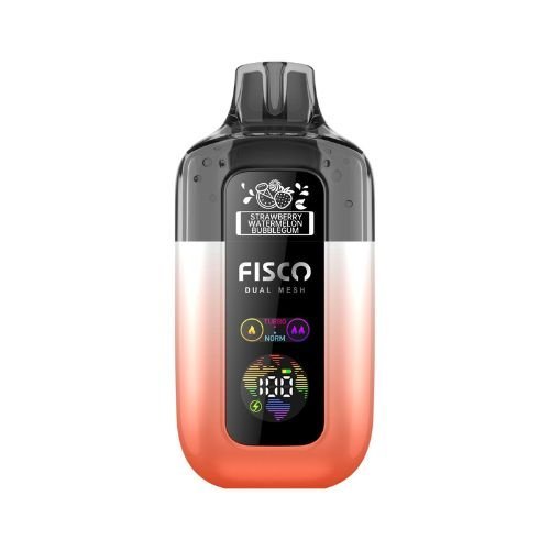 Fisco Point Pro 7000 Disposable Vape  Box of 5 , Strawberry Watermelon Bubblegum