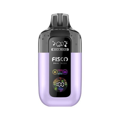 Fisco Point Pro 7000 Disposable Vape  Box of 5 , Juicy Peach