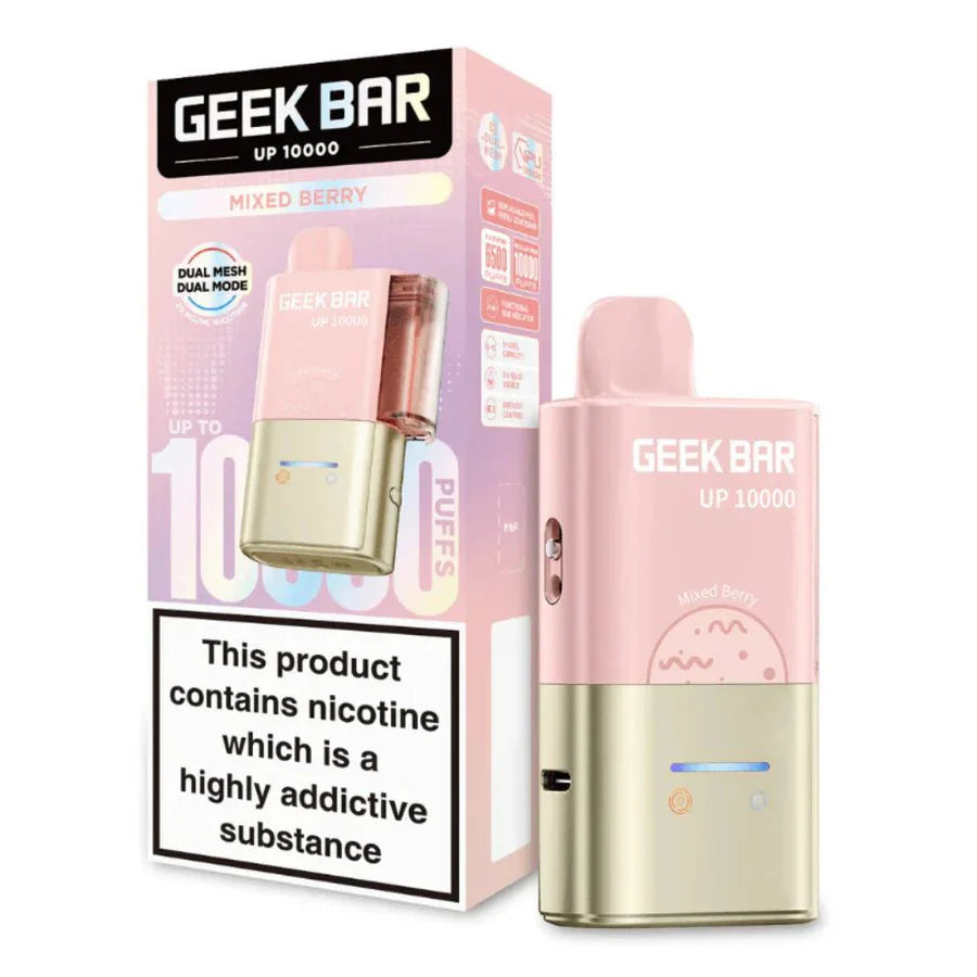 Geek Bar UP 10,000 Prefilled Pod Kit Box of 5 - Vapewholesalesupplier