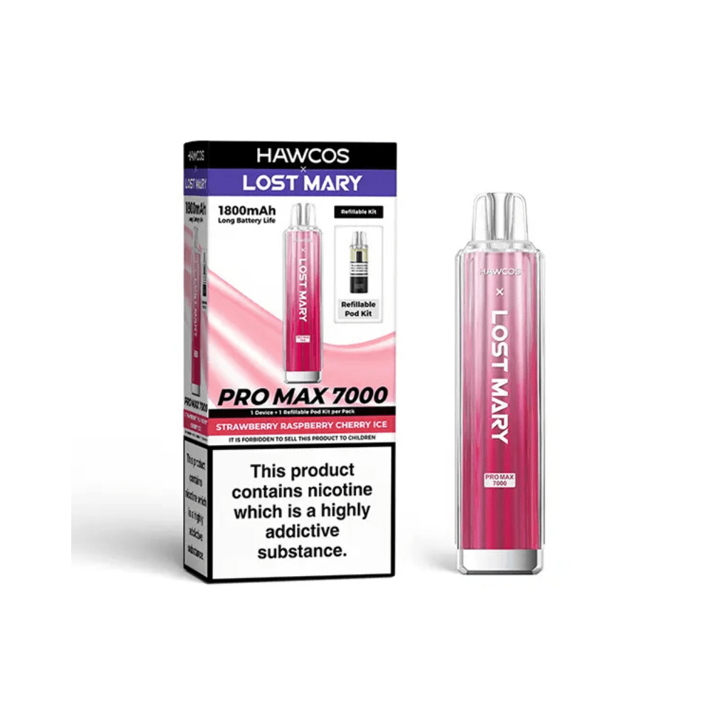 Hawco x Lost Mary Pro Max 7000 Prefilled Pod Kit | Box of 10