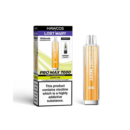 Hawco x Lost Mary Pro Max 7000 Prefilled Pod Kit | Box of 10 - Vapewholesalesupplier