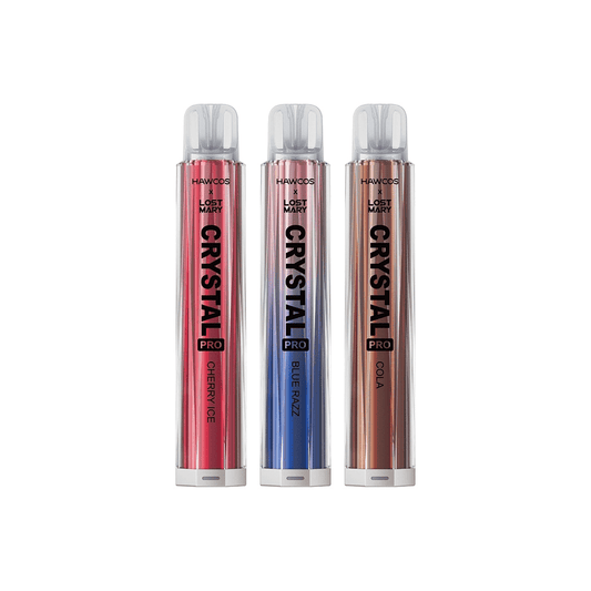 Hawcos x Lost Mary Crystal Pro 600 Prefilled Pod Kit | Box of 10