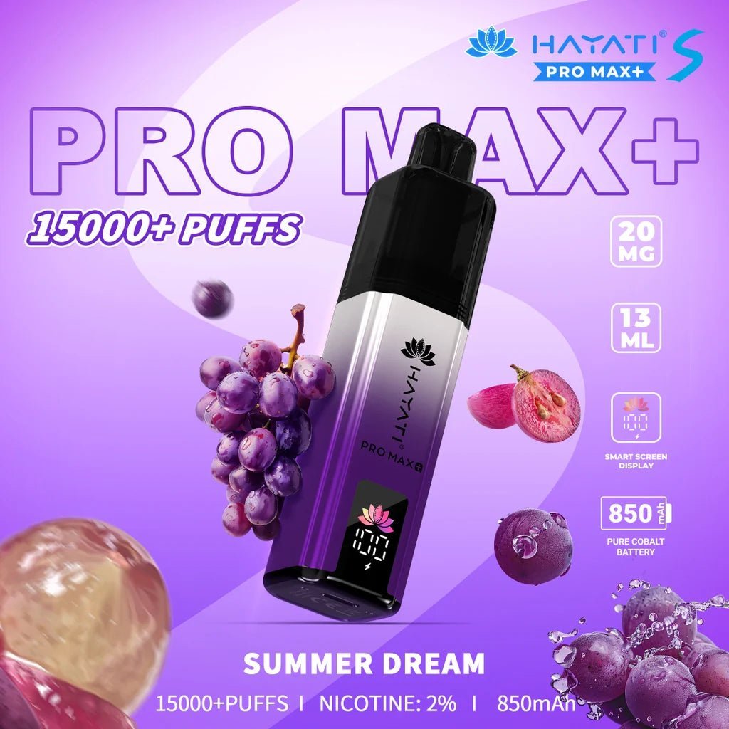 Hayati Pro Max + S Prefilled Pod Kit Box of 10 - Vapewholesalesupplier