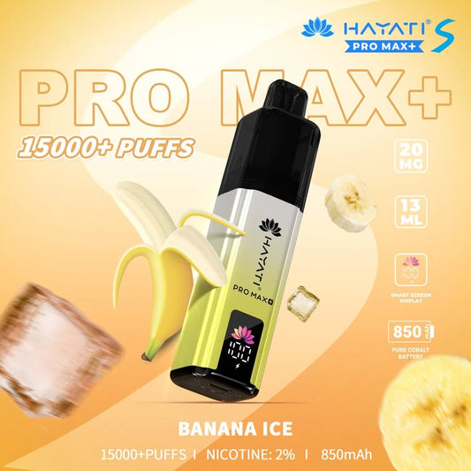 Hayati Pro Max + S Prefilled Pod Kit Box of 10 - Vapewholesalesupplier
