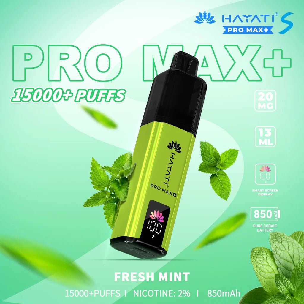 Hayati Pro Max + S Prefilled Pod Kit Box of 10 - Vapewholesalesupplier