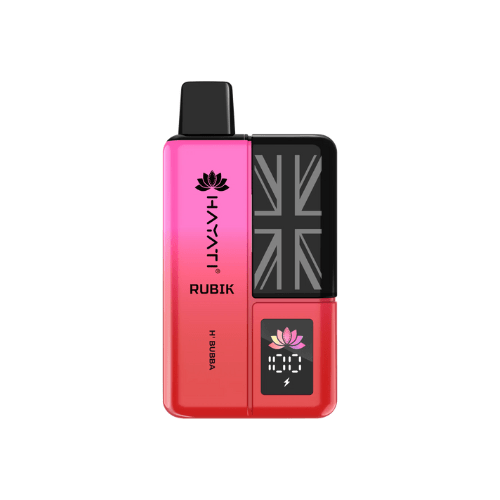 Hayati Rubik 7000 Puffs Disposable Vape Device  Box Of 5 , H Bubba