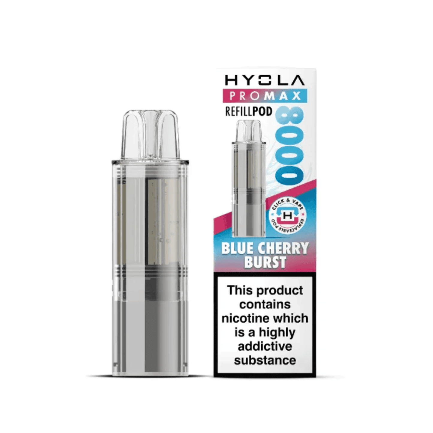 Hyola Pro Max 8000 Prefilled Replacement Pod | Box of 5