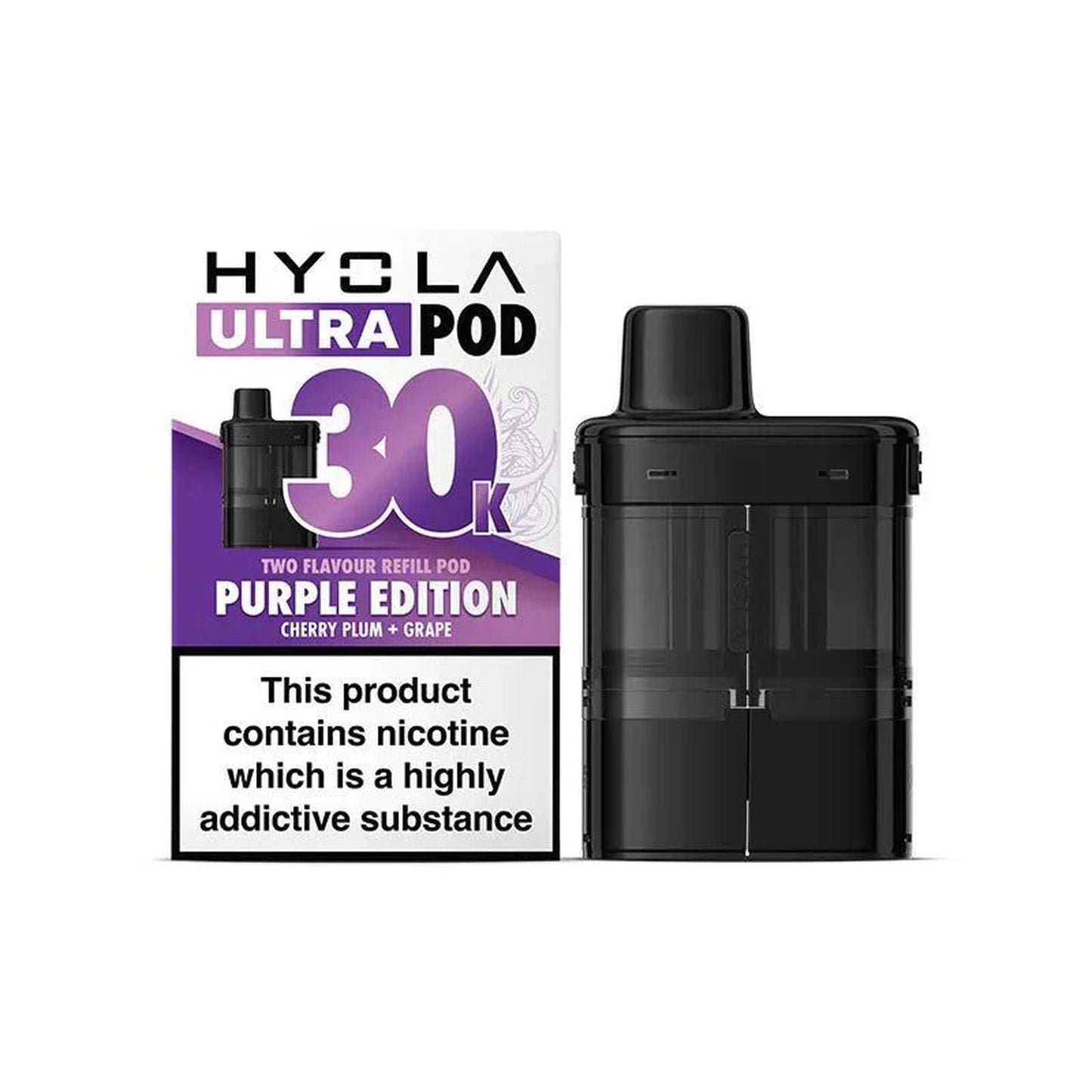 Hyola Ultra 30k Puffs Prefilled Replacement Pods - Pack of 5