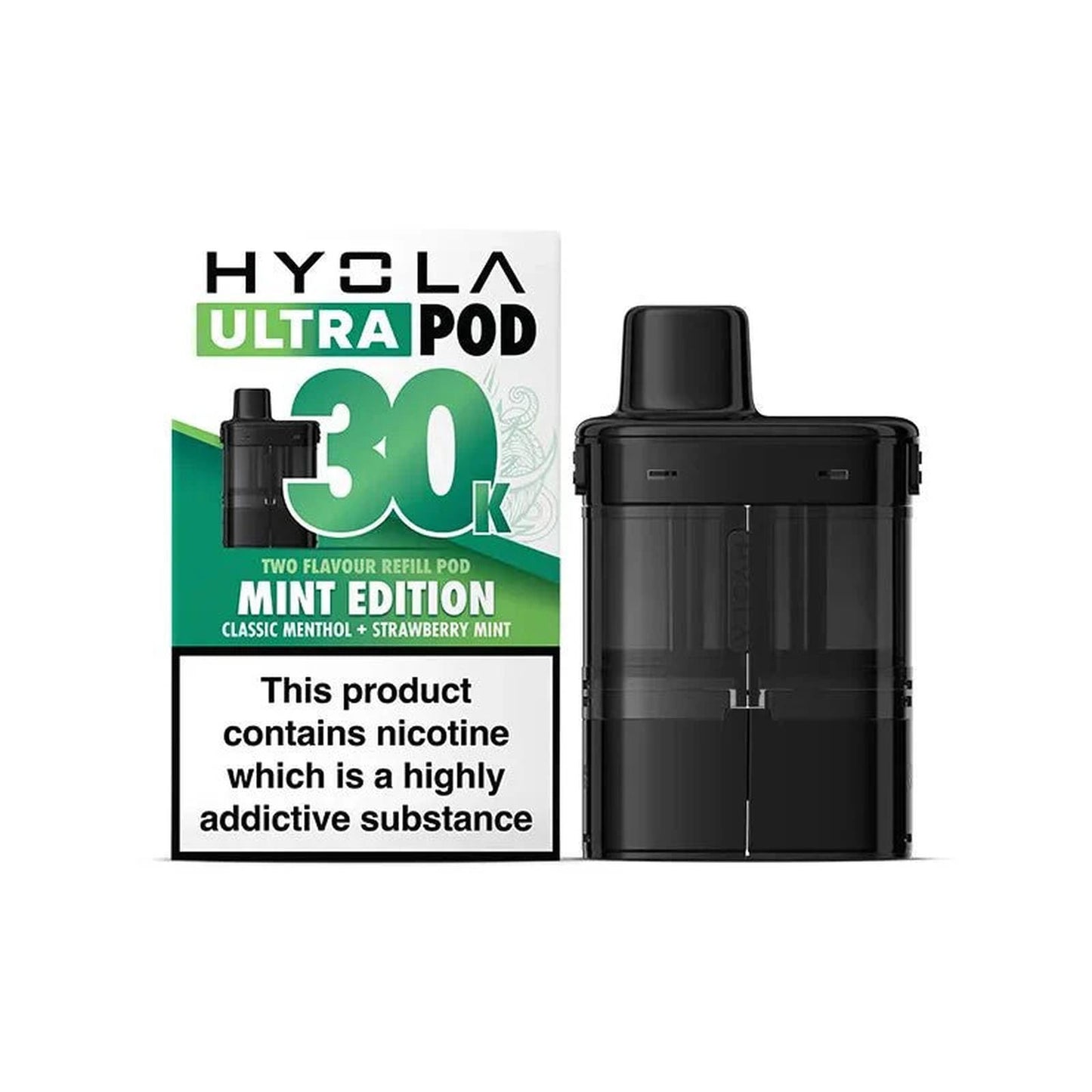 Hyola Ultra 30k Puffs Prefilled Replacement Pods - Pack of 5