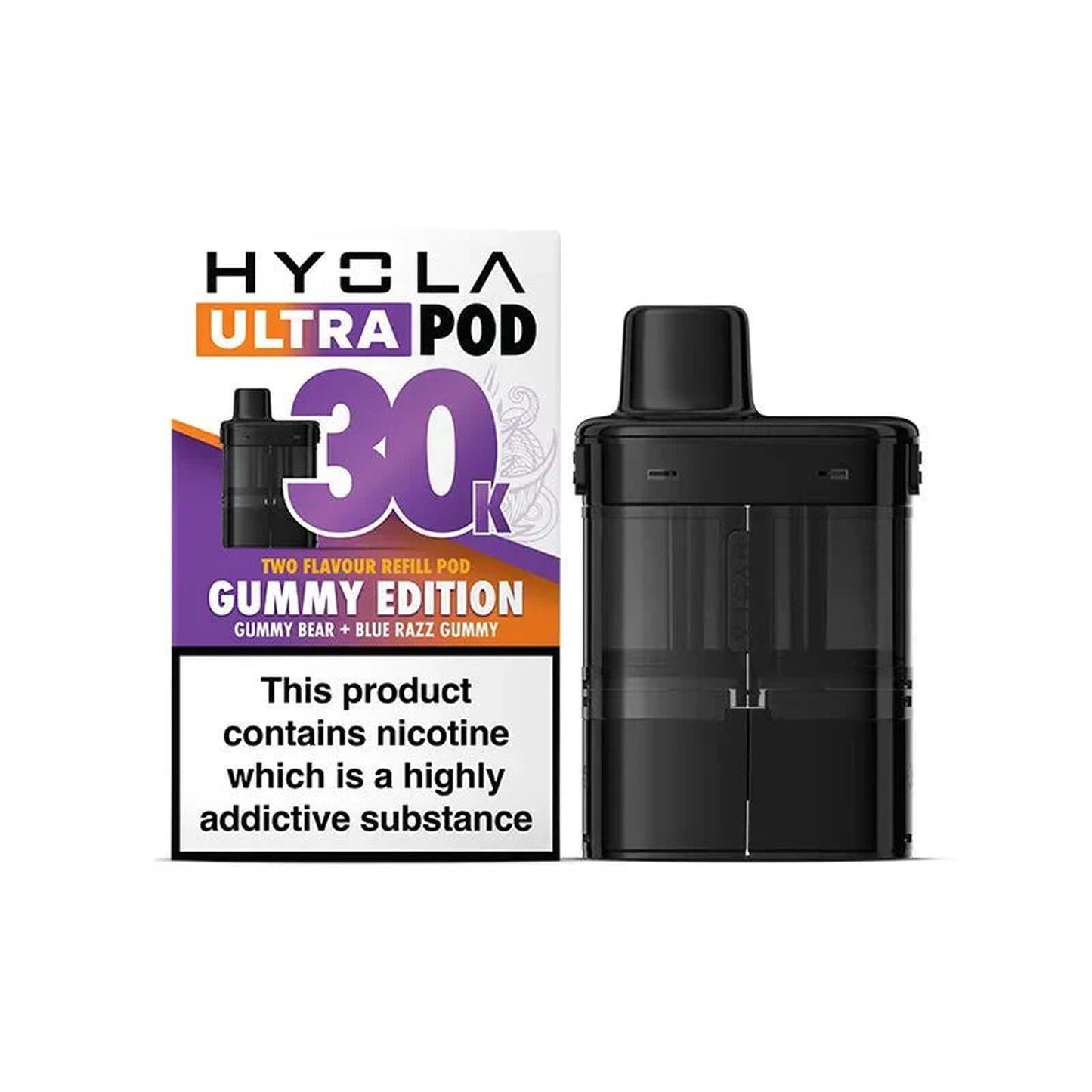 Hyola Ultra 30k Puffs Prefilled Replacement Pods - Pack of 5