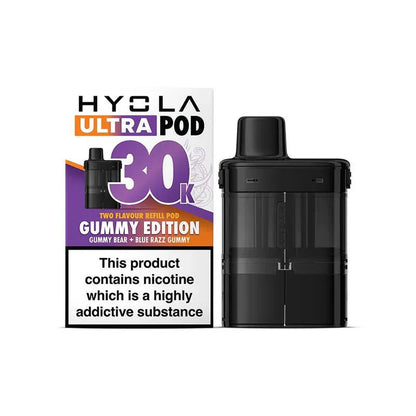 Hyola Ultra 30k Puffs Prefilled Replacement Pods - Pack of 5