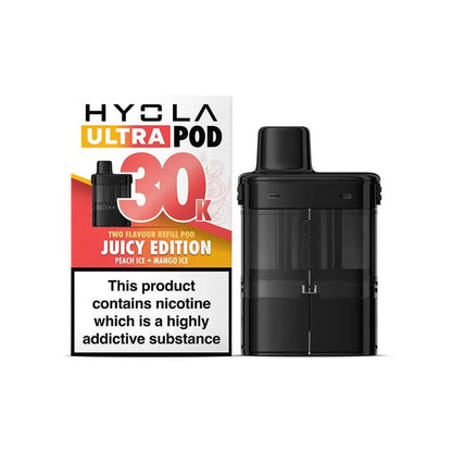 Hyola Ultra 30k Puffs Prefilled Replacement Pods - Pack of 5