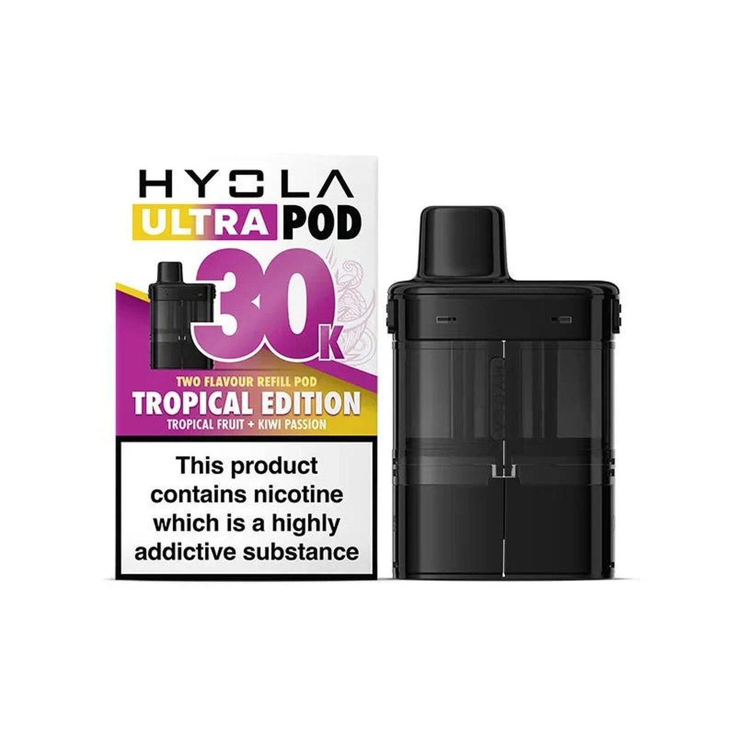 Hyola Ultra 30k Puffs Prefilled Replacement Pods - Pack of 5