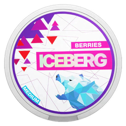 Iceberg Snus 16gr 150mg Pouches - Pack of 10 - Berry - vapeukwholesale