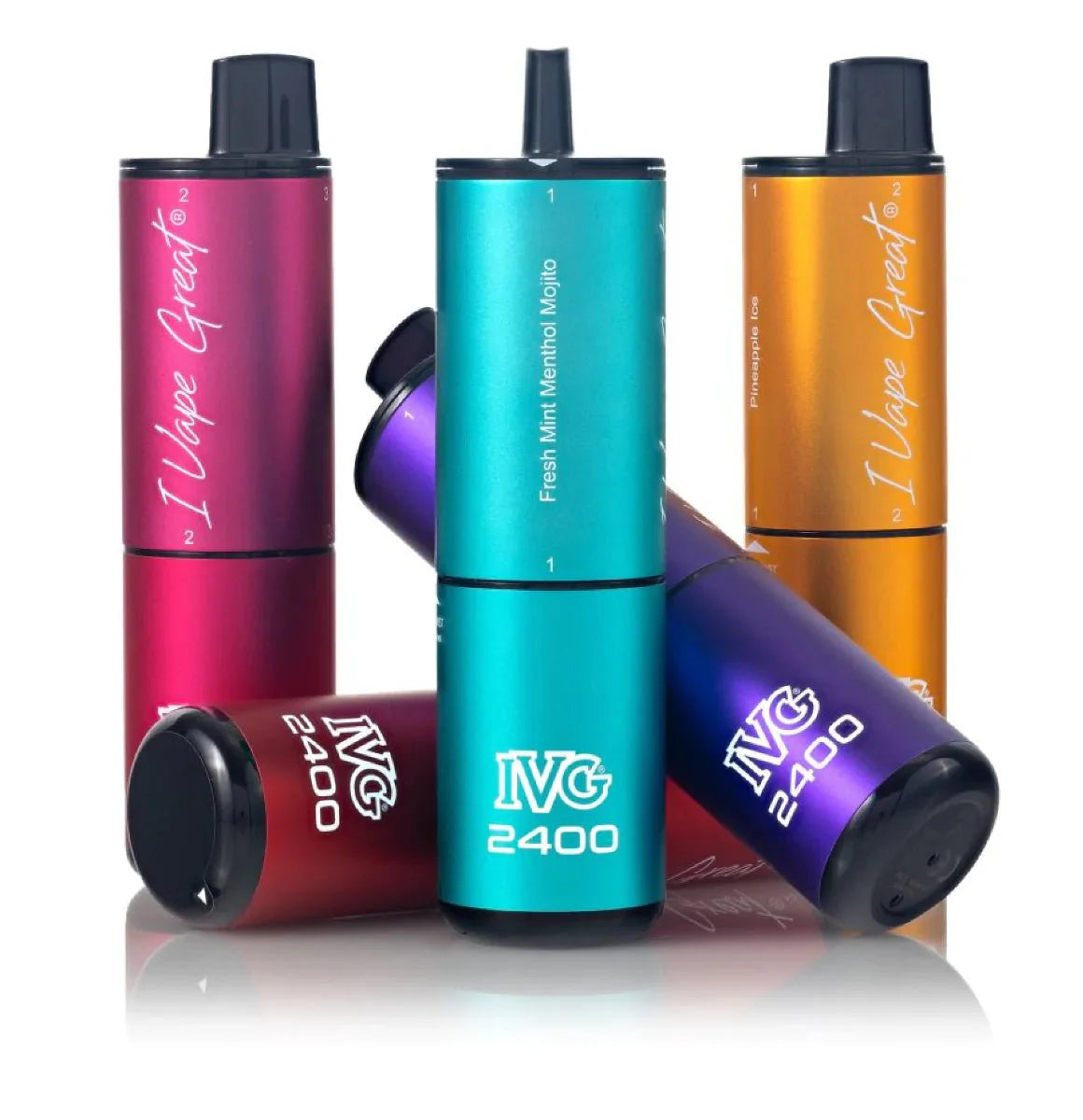 IVG 2400 Rechargeable Prefilled Pod Kit Box Of 5