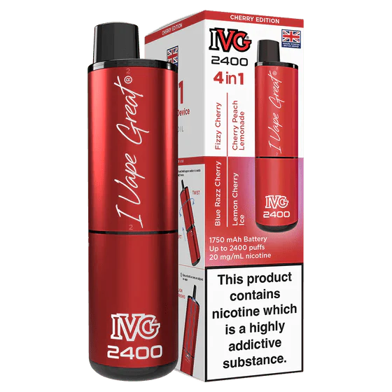 IVG 2400 Rechargeable Vape Kit Box Of 5 - Vapewholesalesupplier
