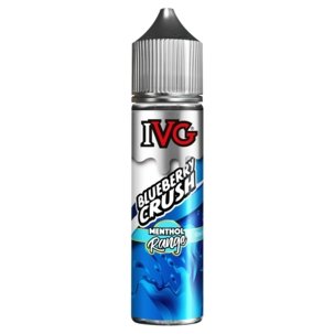 IVG Menthol Range 50ml Shortfill-Blueberry Crsh-vapeukwholesale