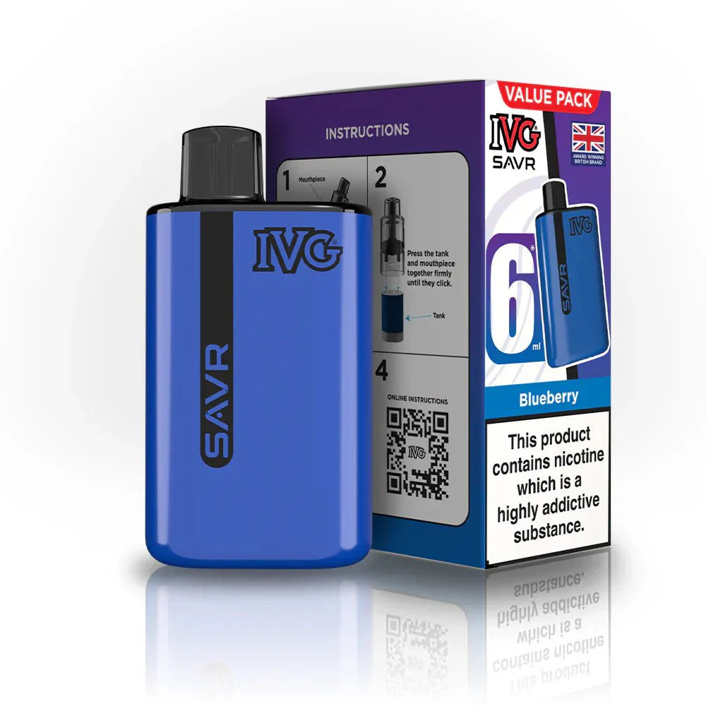 IVG SAVR 3000 Disposable Starter Vape Device - Box of 5 - #Vapewholesalesupplier#