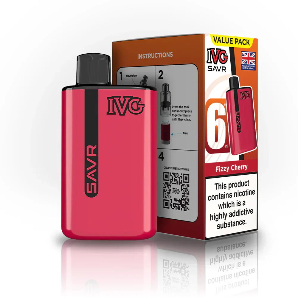 IVG SAVR 3000 Disposable Starter Vape Device - Box of 5 - #Vapewholesalesupplier#