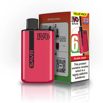 IVG SAVR 3000 Disposable Starter Vape Device - Box of 5 - #Vapewholesalesupplier#