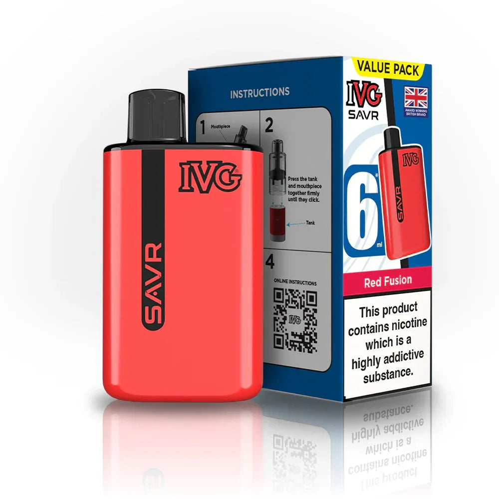 IVG SAVR 3000 Disposable Starter Vape Device - Box of 5 - #Vapewholesalesupplier#