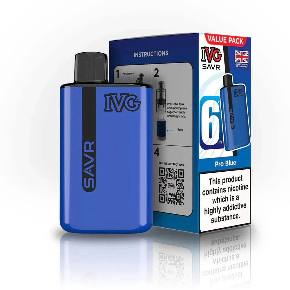 IVG SAVR 3000 Disposable Starter Vape Device - Box of 5 - #Vapewholesalesupplier#